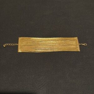 Vintage Gold-Tone Fifty-Six Chain Bracelet
